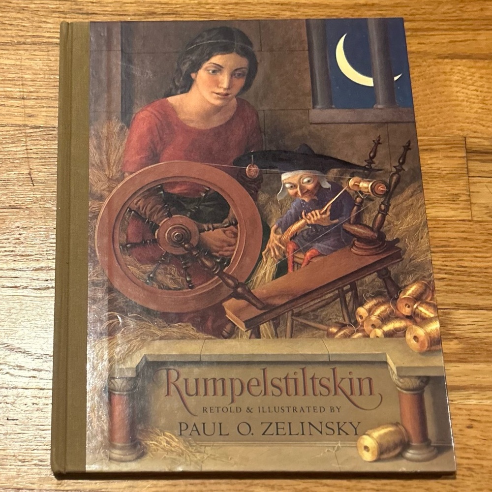 Rumplestiltskin‎ Retold Paul O. Zelinsky Hardcover VINTAGE Like New 1986
